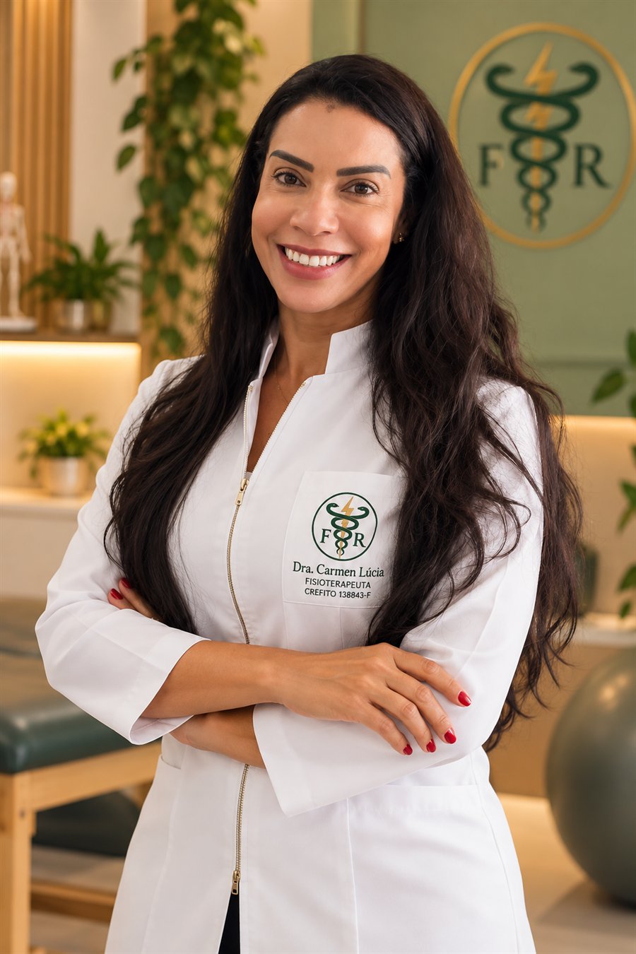 Dra. Carmen Lúcia, fisioterapeuta e fundadora da Fisioterapia Reabilitar